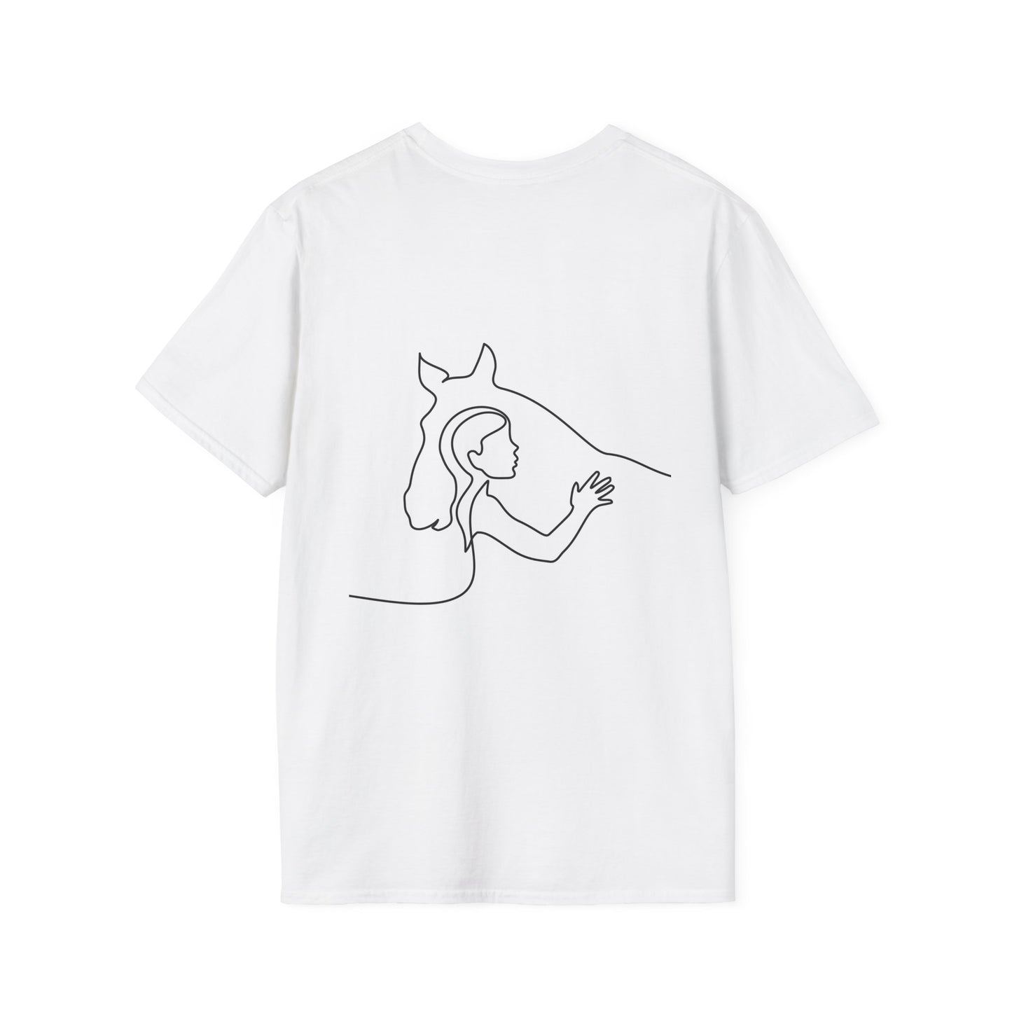 Equestrian Love Unisex T-Shirt, Horse Lover Gift, Casual Tee, Farm Life Apparel, Riding Shirt, Animal Artwear