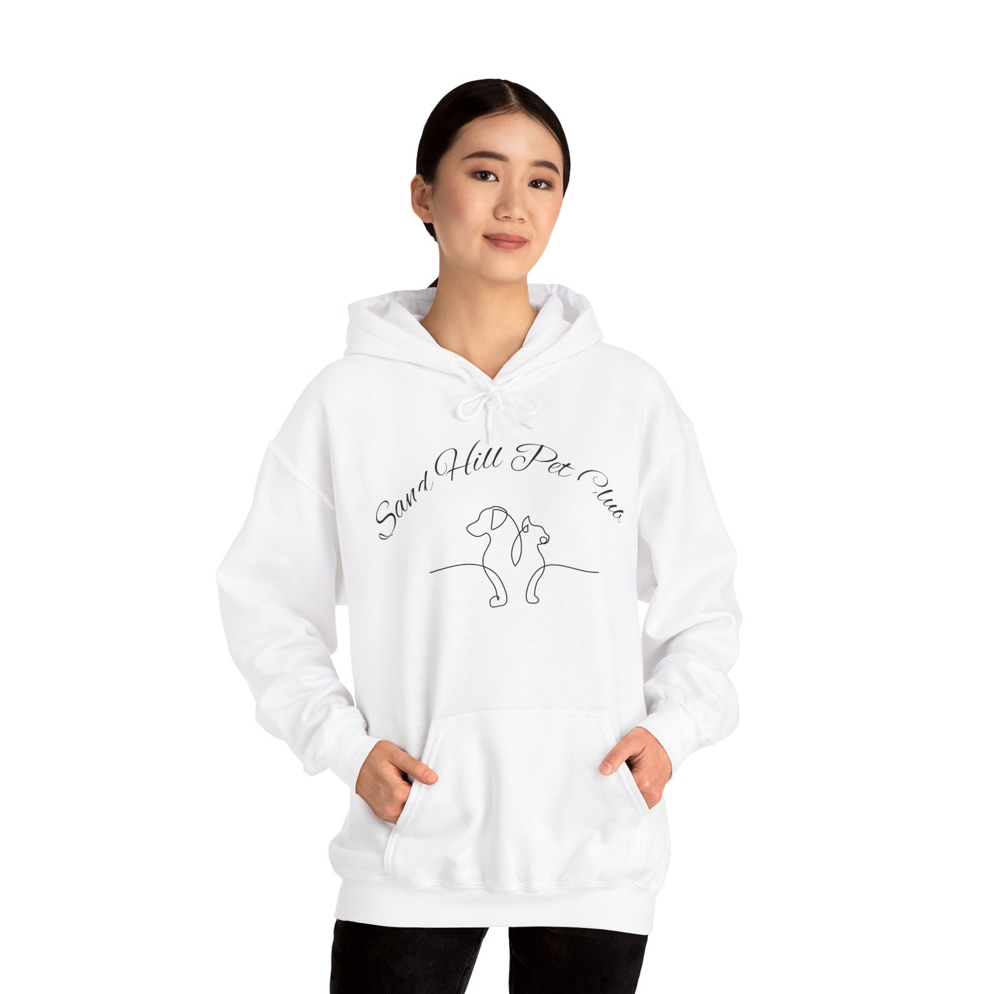 Pet Lover's Cozy Hoodie, Dog Theme Sweatshirt, Animal Print Pullover, Perfect Gift for Pet Owners, Casual Everyday Wear