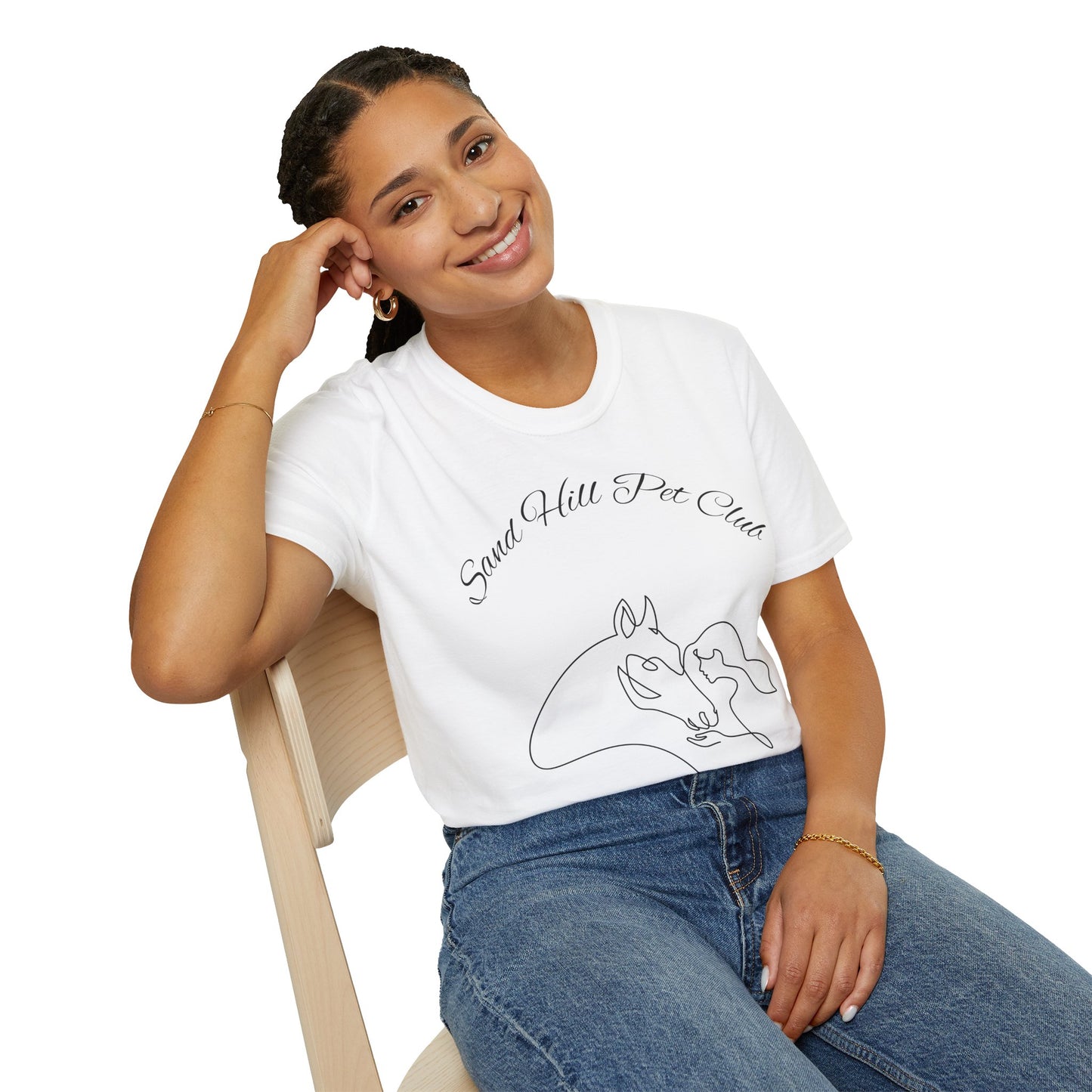Equestrian Love Unisex T-Shirt, Horse Lover Gift, Casual Tee, Farm Life Apparel, Riding Shirt, Animal Artwear