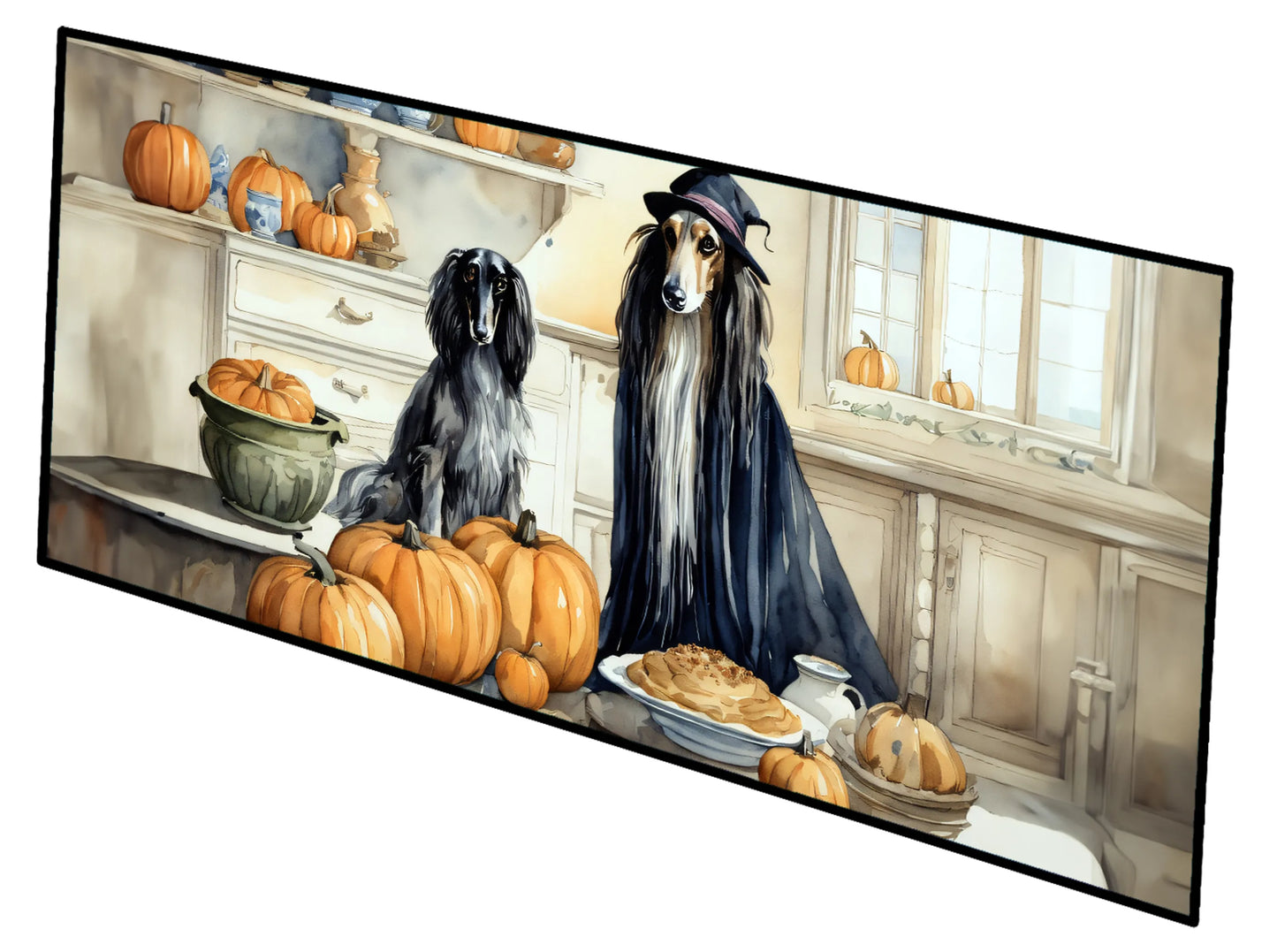 Fall Kitchen Pumpkin Pie Runner Mat 28x58 - Size: 28HX58W | Pack Of: 1 | Collection name: Fall kitchen pumpkin pie