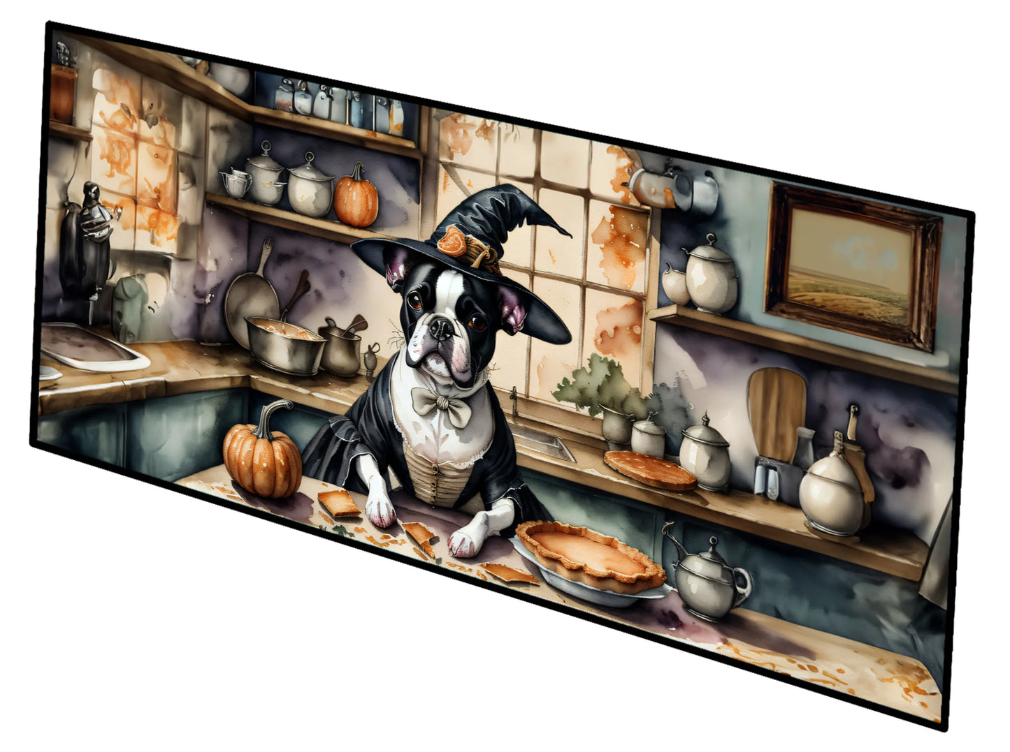 Fall Kitchen Pumpkin Pie Runner Mat 28x58 - Size: 28HX58W | Pack Of: 1 | Collection name: Fall kitchen pumpkin pie