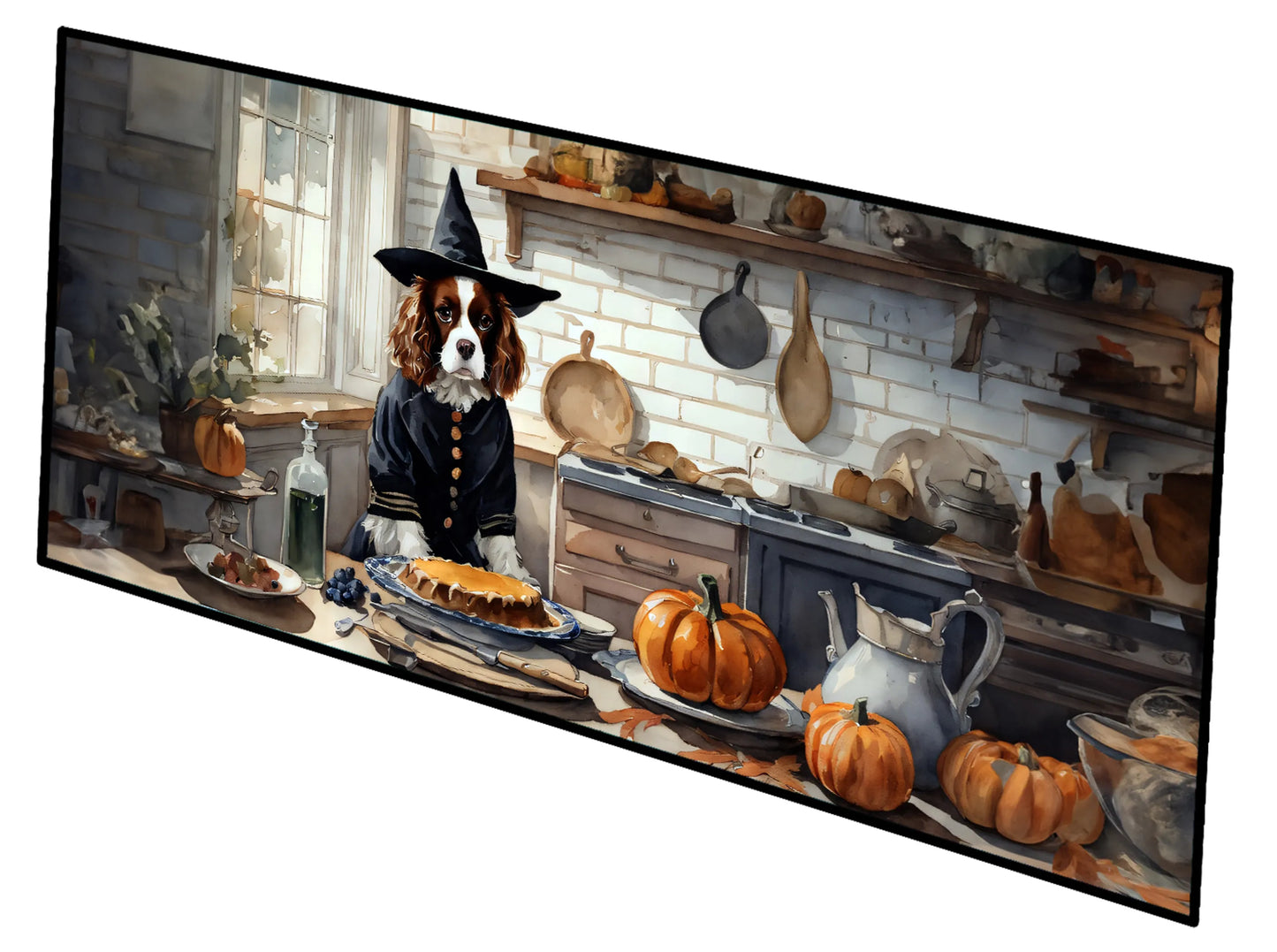 Fall Kitchen Pumpkin Pie Runner Mat 28x58 - Size: 28HX58W | Pack Of: 1 | Collection name: Fall kitchen pumpkin pie
