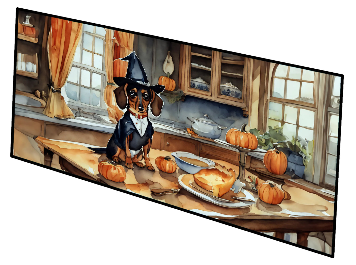 Fall Kitchen Pumpkin Pie Runner Mat 28x58 - Size: 28HX58W | Pack Of: 1 | Collection name: Fall kitchen pumpkin pie