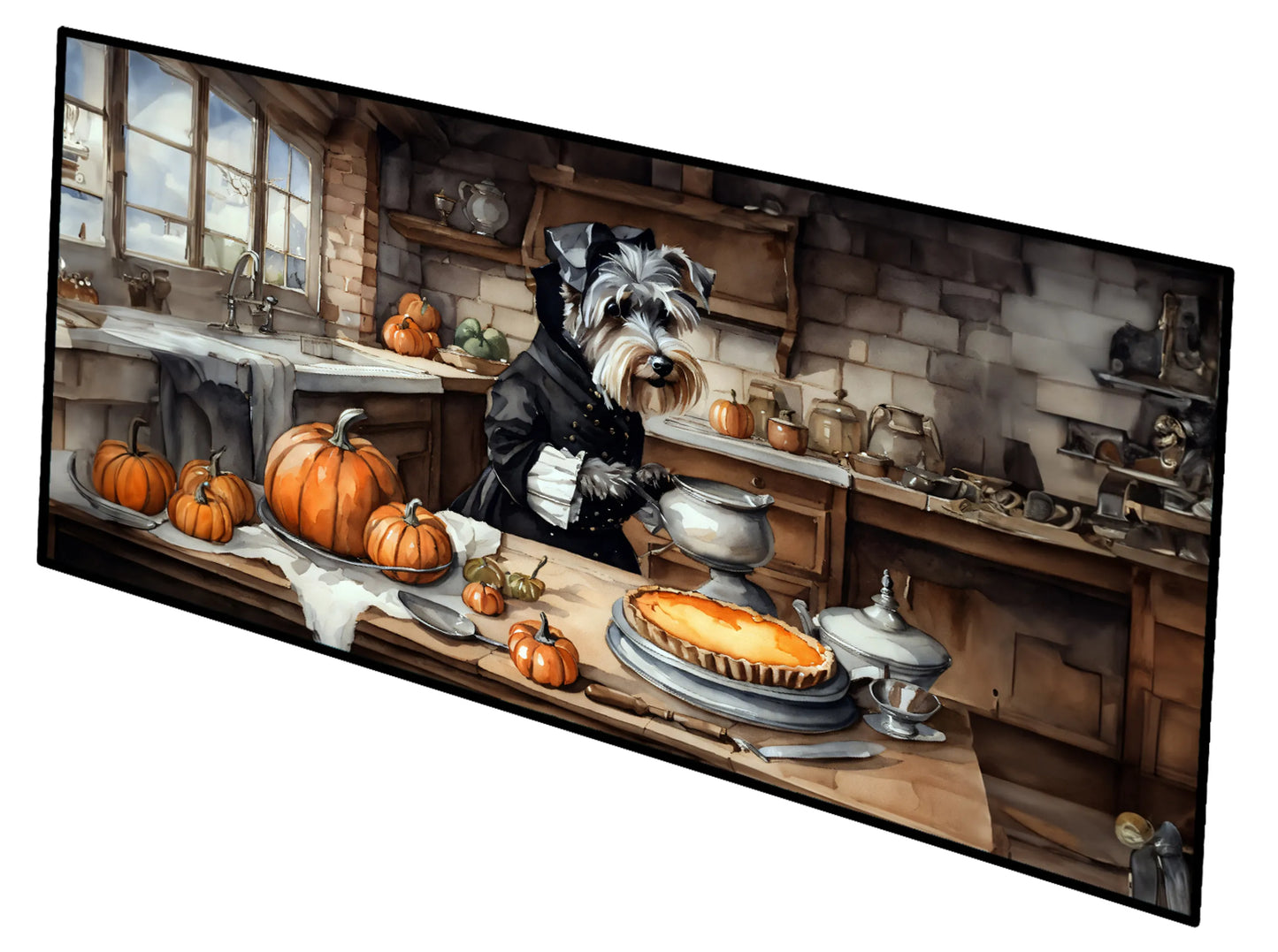 Fall Kitchen Pumpkin Pie Runner Mat 28x58 - Size: 28HX58W | Pack Of: 1 | Collection name: Fall kitchen pumpkin pie