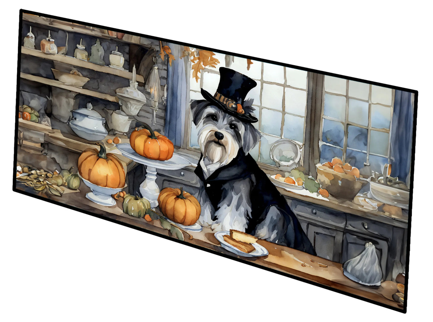 Fall Kitchen Pumpkin Pie Runner Mat 28x58 - Size: 28HX58W | Pack Of: 1 | Collection name: Fall kitchen pumpkin pie