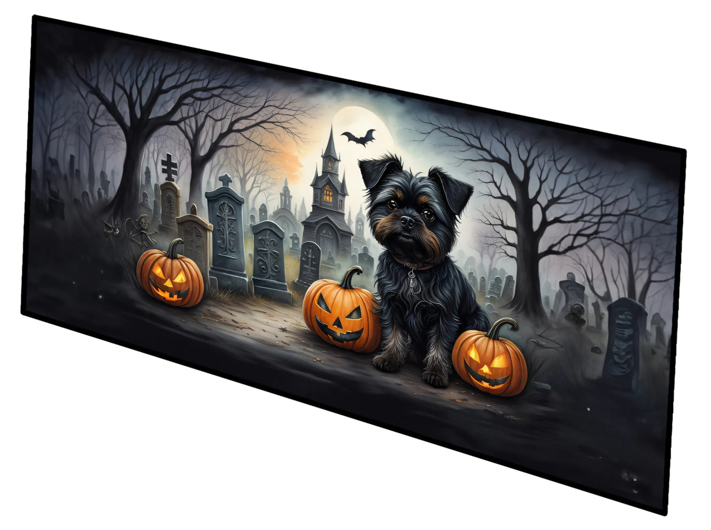 Spooky Halloween Runner Mat 28x58 - Size: 28HX58W | Pack Of: 1 | Collection name: Spooky halloween