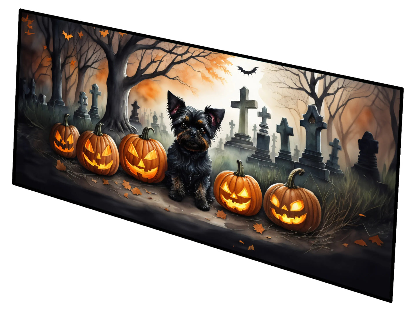 Spooky Halloween Runner Mat 28x58 - Size: 28HX58W | Pack Of: 1 | Collection name: Spooky halloween