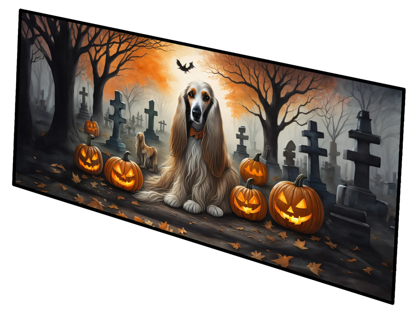 Spooky Halloween Runner Mat 28x58 - Size: 28HX58W | Pack Of: 1 | Collection name: Spooky halloween