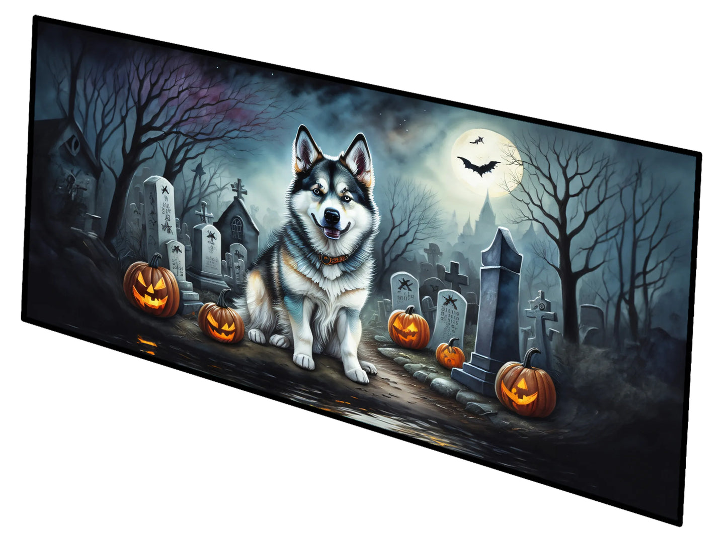 Spooky Halloween Runner Mat 28x58 - Size: 28HX58W | Pack Of: 1 | Collection name: Spooky halloween