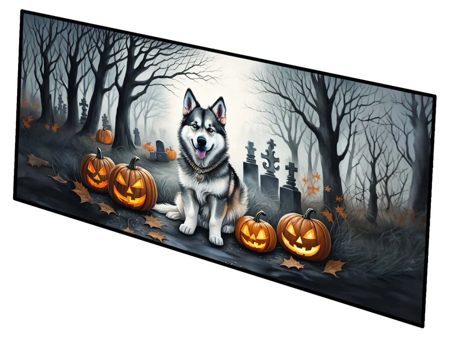 Spooky Halloween Runner Mat 28x58 - Size: 28HX58W | Pack Of: 1 | Collection name: Spooky halloween