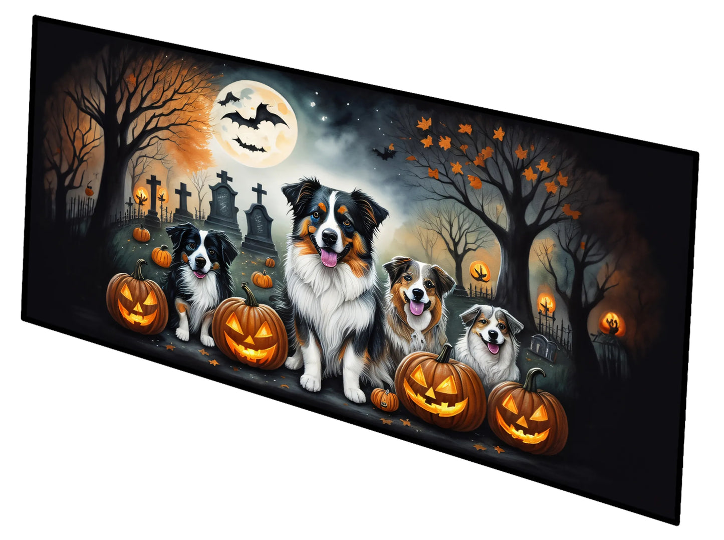 Spooky Halloween Runner Mat 28x58 - Size: 28HX58W | Pack Of: 1 | Collection name: Spooky halloween