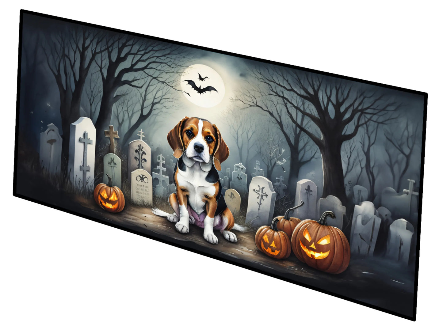 Spooky Halloween Runner Mat 28x58 - Size: 28HX58W | Pack Of: 1 | Collection name: Spooky halloween