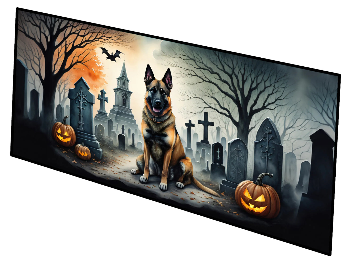 Spooky Halloween Runner Mat 28x58 - Size: 28HX58W | Pack Of: 1 | Collection name: Spooky halloween