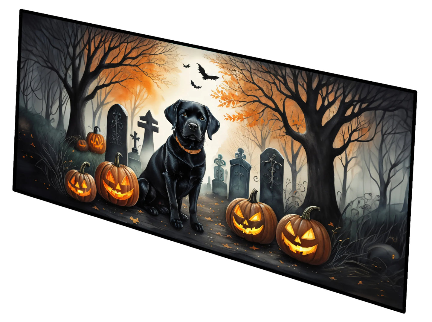 Spooky Halloween Runner Mat 28x58 - Size: 28HX58W | Pack Of: 1 | Collection name: Spooky halloween