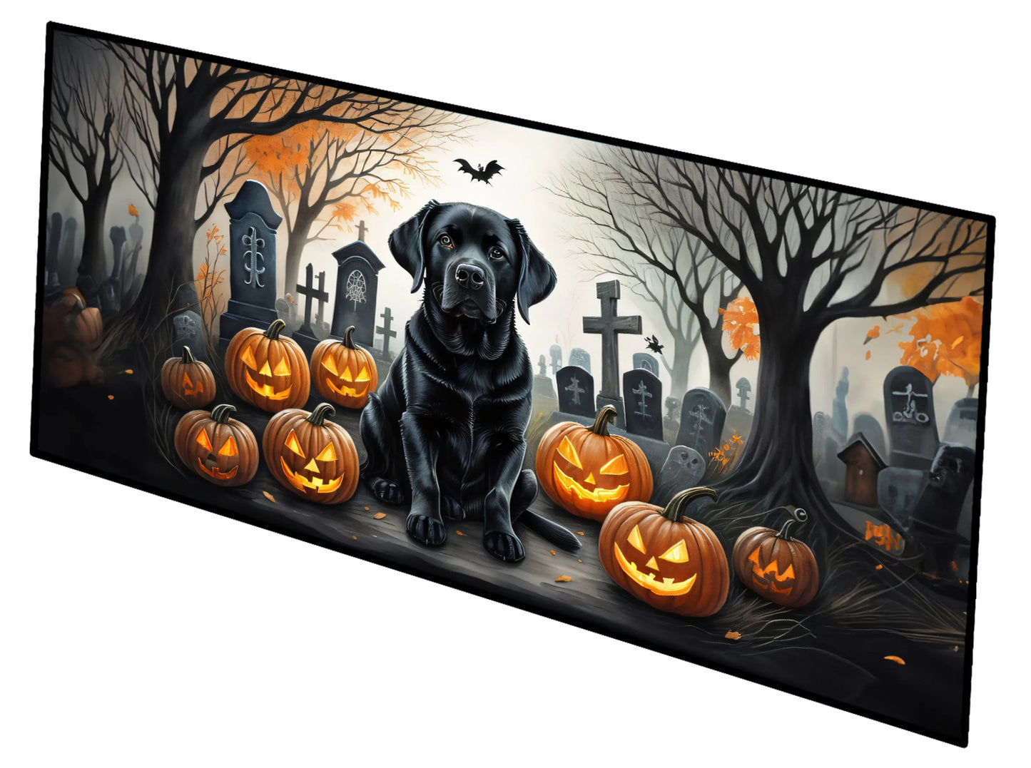 Spooky Halloween Runner Mat 28x58 - Size: 28HX58W | Pack Of: 1 | Collection name: Spooky halloween