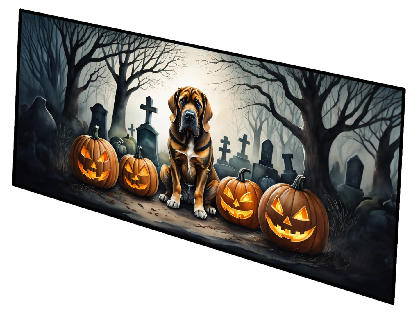 Spooky Halloween Runner Mat 28x58 - Size: 28HX58W | Pack Of: 1 | Collection name: Spooky halloween
