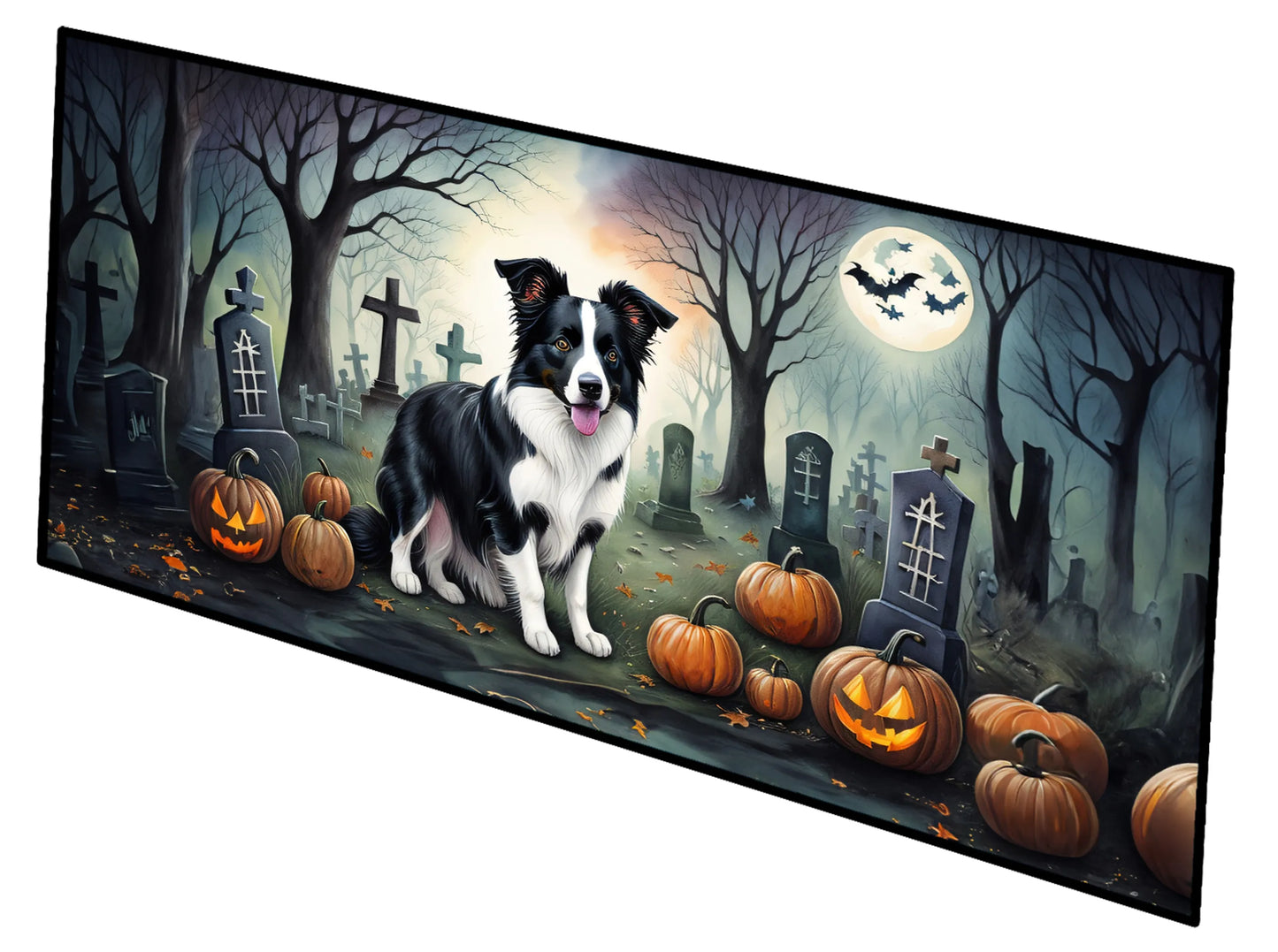 Spooky Halloween Runner Mat 28x58 - Size: 28HX58W | Pack Of: 1 | Collection name: Spooky halloween