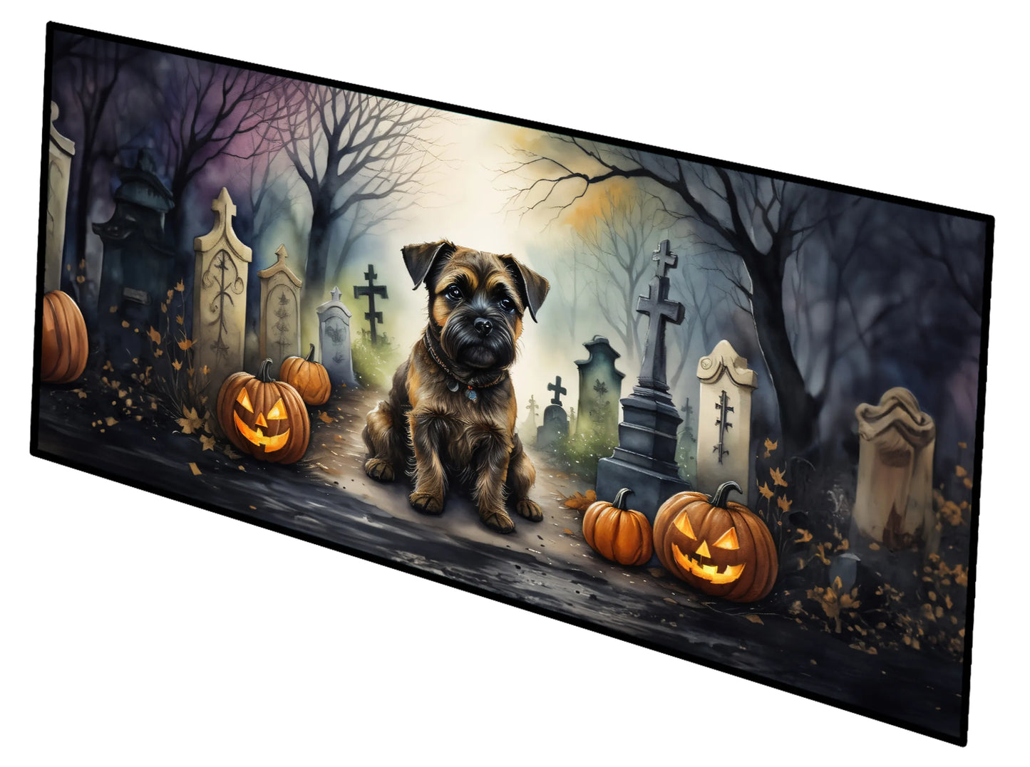 Spooky Halloween Runner Mat 28x58 - Size: 28HX58W | Pack Of: 1 | Collection name: Spooky halloween