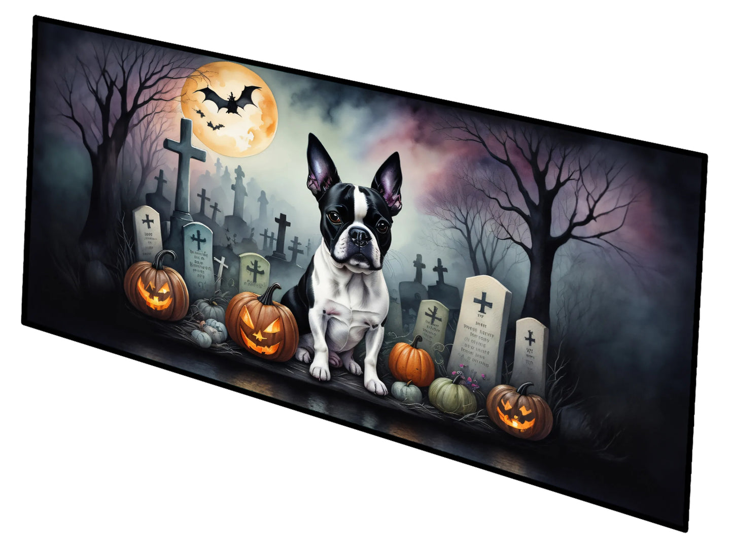 Spooky Halloween Runner Mat 28x58 - Size: 28HX58W | Pack Of: 1 | Collection name: Spooky halloween