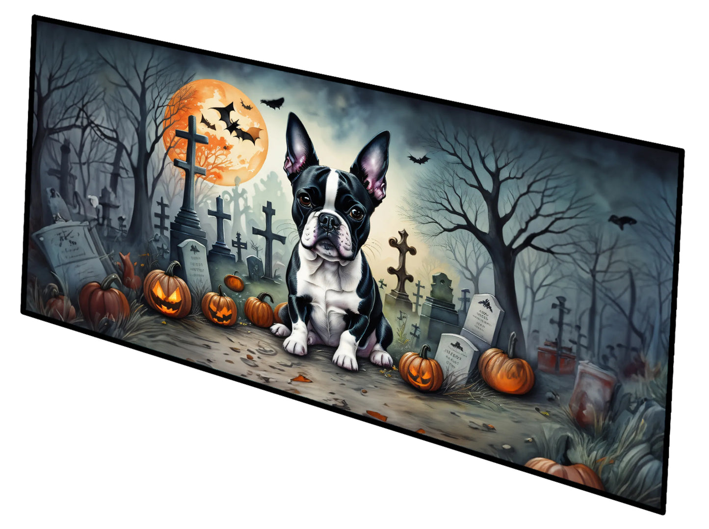 Spooky Halloween Runner Mat 28x58 - Size: 28HX58W | Pack Of: 1 | Collection name: Spooky halloween