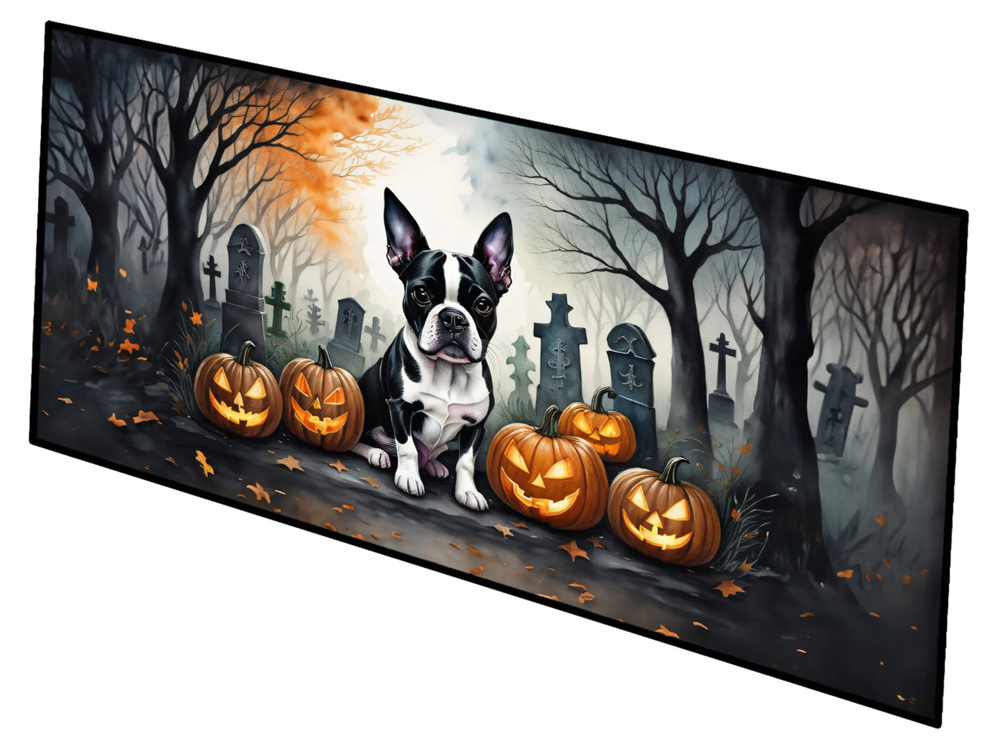 Spooky Halloween Runner Mat 28x58 - Size: 28HX58W | Pack Of: 1 | Collection name: Spooky halloween