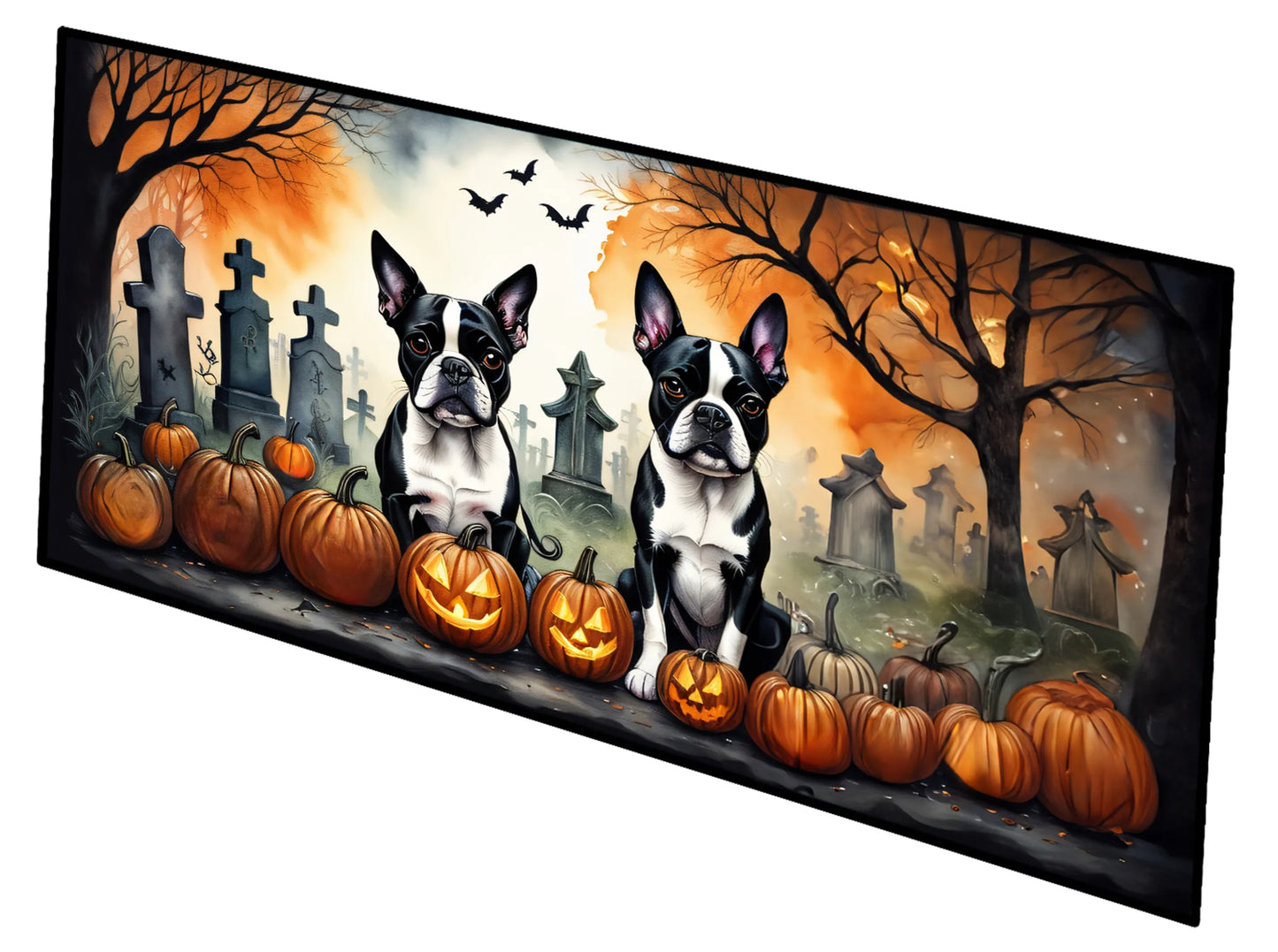 Spooky Halloween Runner Mat 28x58 - Size: 28HX58W | Pack Of: 1 | Collection name: Spooky halloween