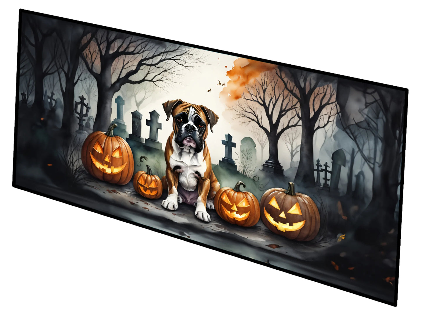 Spooky Halloween Runner Mat 28x58 - Size: 28HX58W | Pack Of: 1 | Collection name: Spooky halloween