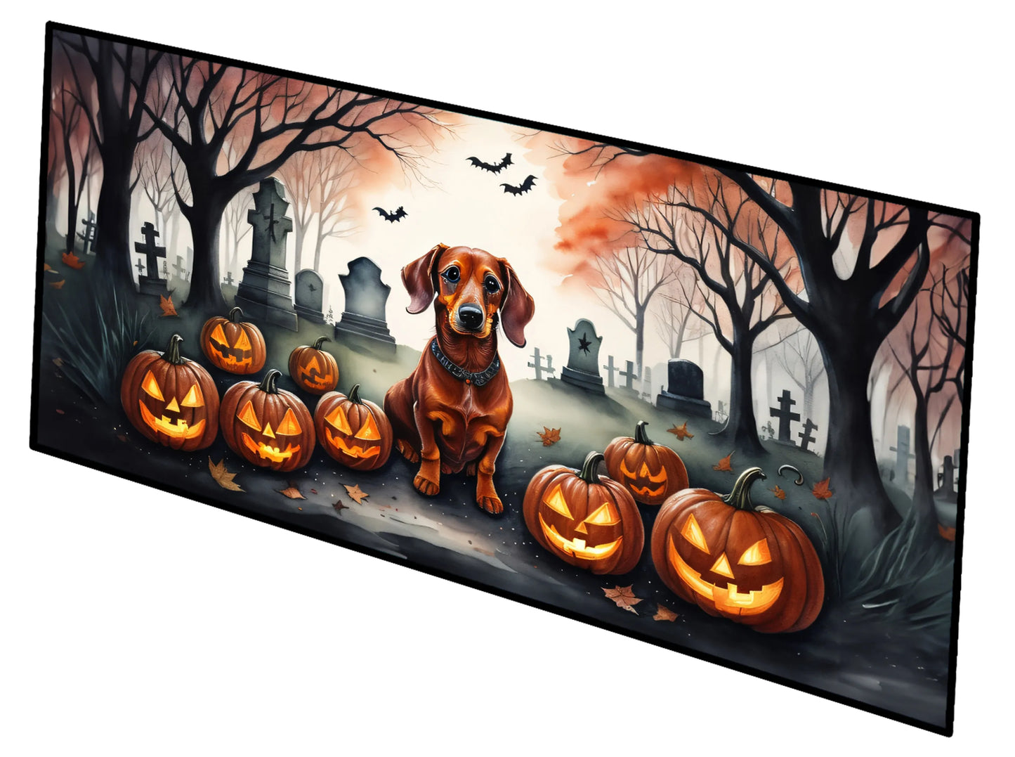 Spooky Halloween Runner Mat 28x58 - Size: 28HX58W | Pack Of: 1 | Collection name: Spooky halloween