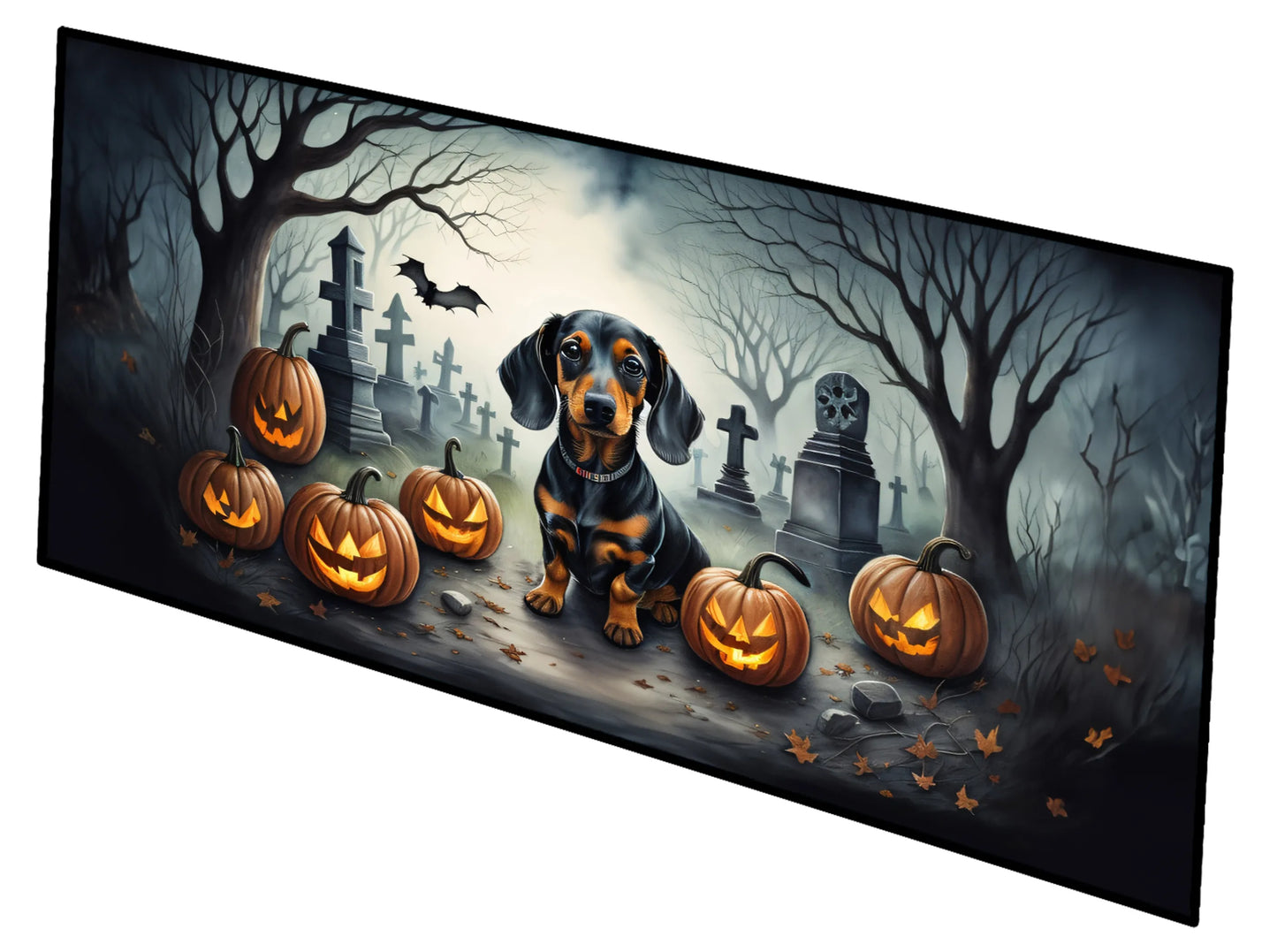 Spooky Halloween Runner Mat 28x58 - Size: 28HX58W | Pack Of: 1 | Collection name: Spooky halloween