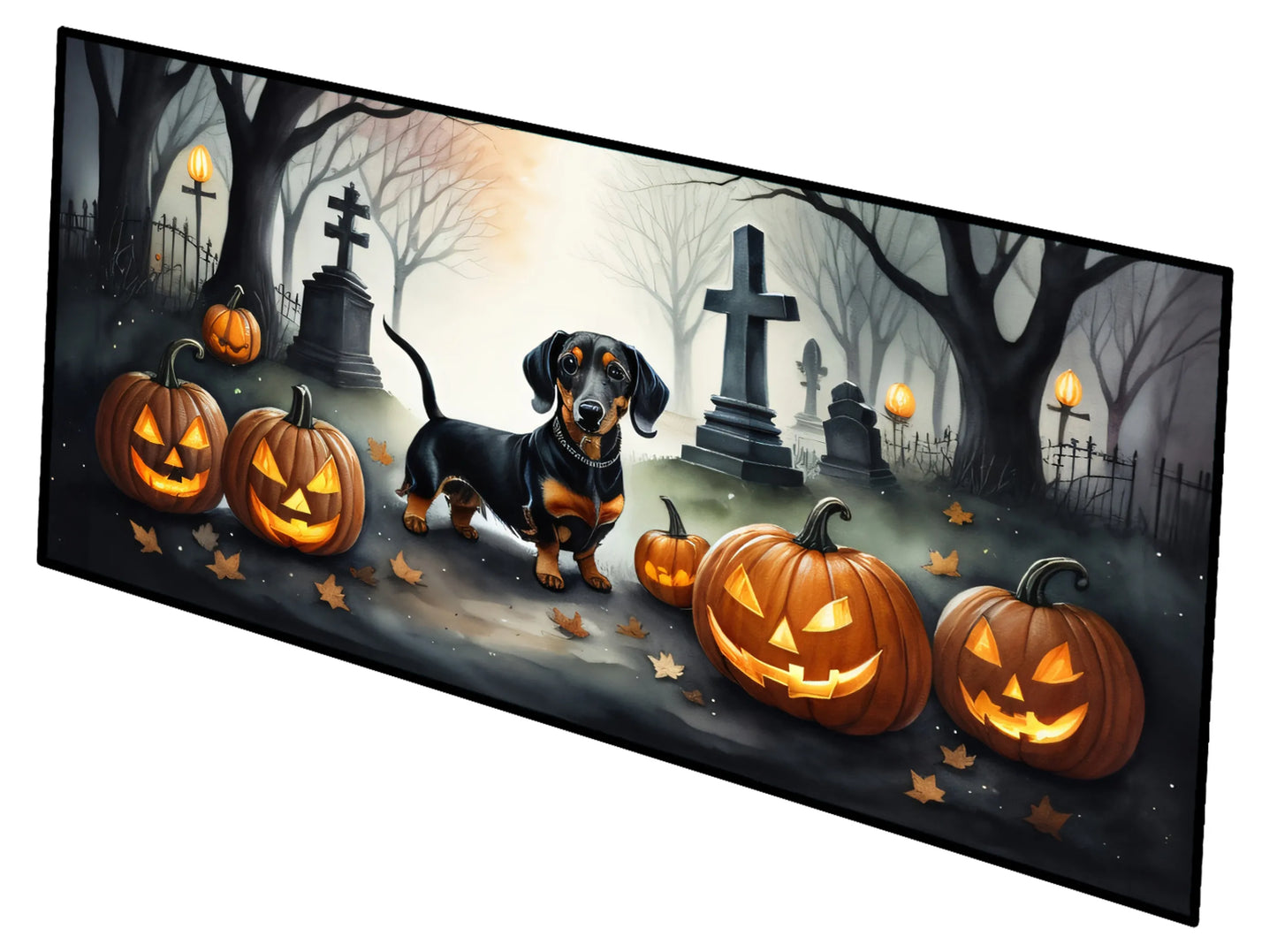 Spooky Halloween Runner Mat 28x58 - Size: 28HX58W | Pack Of: 1 | Collection name: Spooky halloween