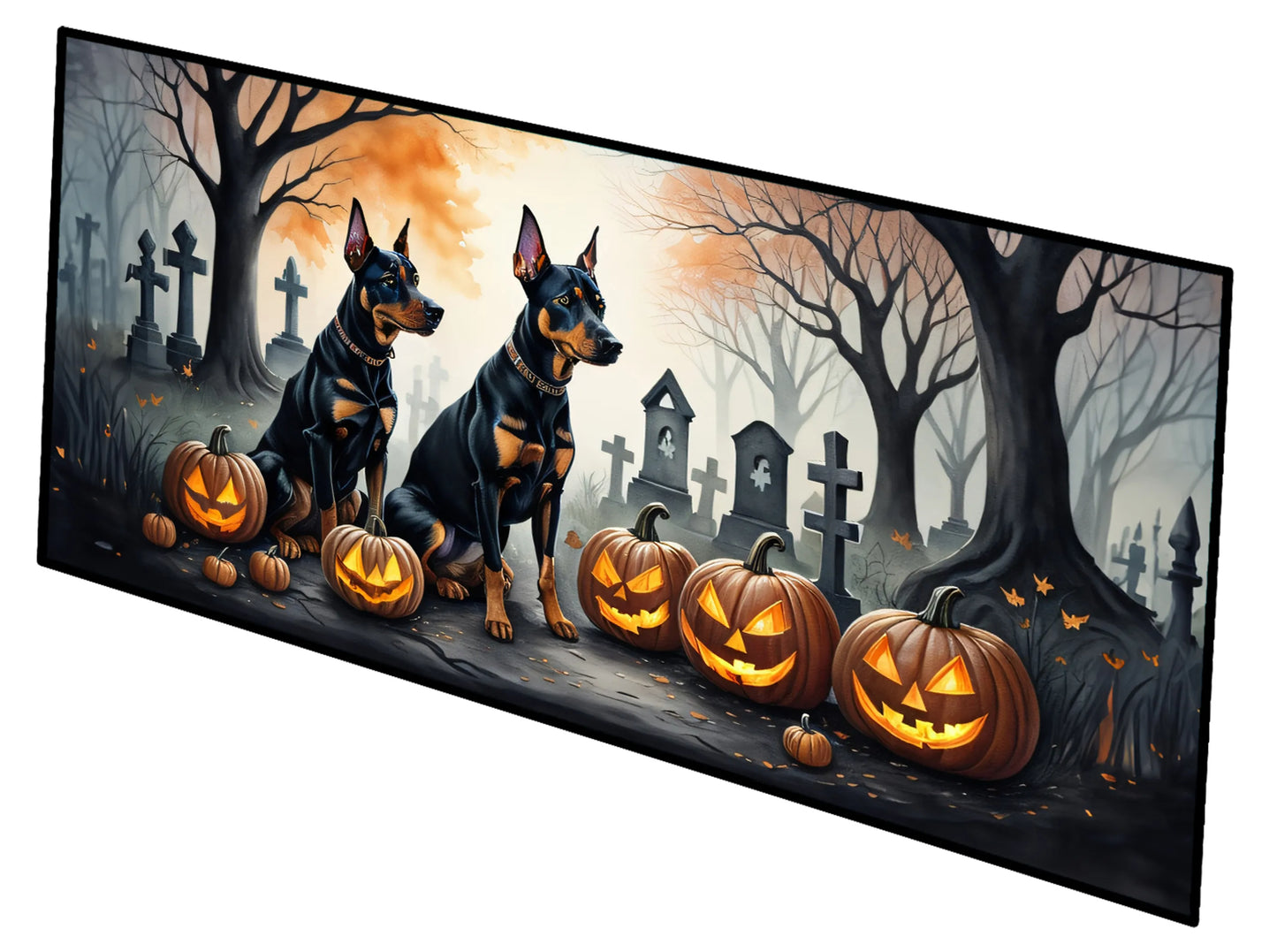 Spooky Halloween Runner Mat 28x58 - Size: 28HX58W | Pack Of: 1 | Collection name: Spooky halloween