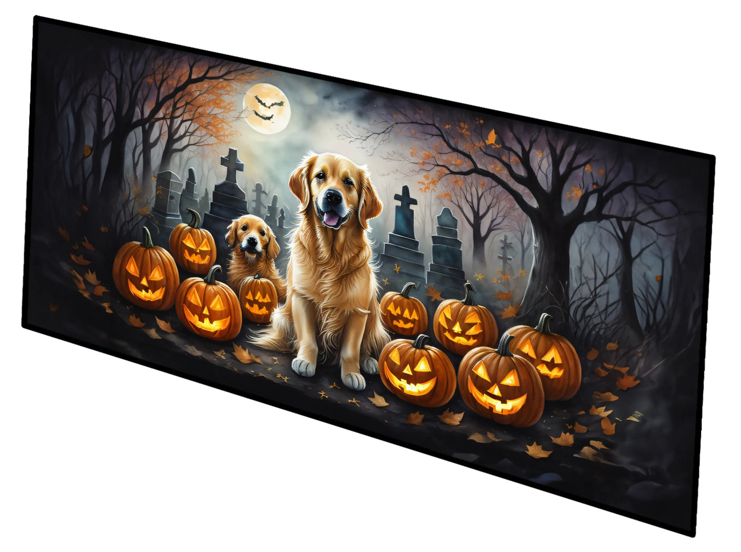 Spooky Halloween Runner Mat 28x58 - Size: 28HX58W | Pack Of: 1 | Collection name: Spooky halloween