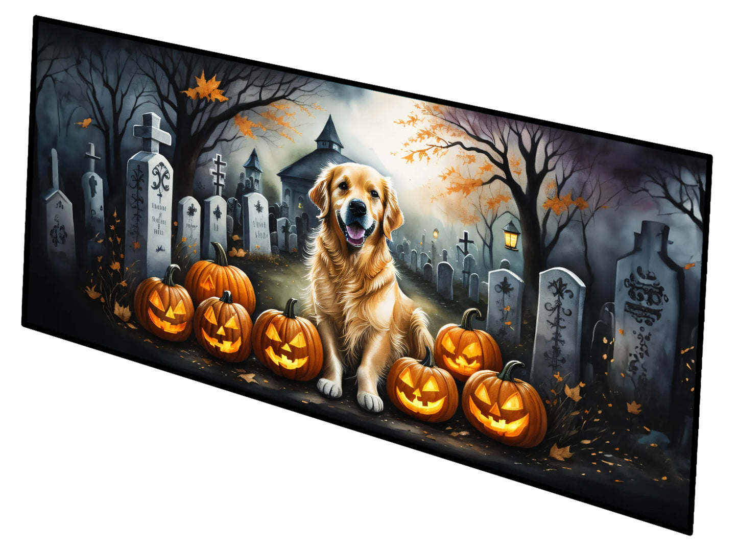 Spooky Halloween Runner Mat 28x58 - Size: 28HX58W | Pack Of: 1 | Collection name: Spooky halloween