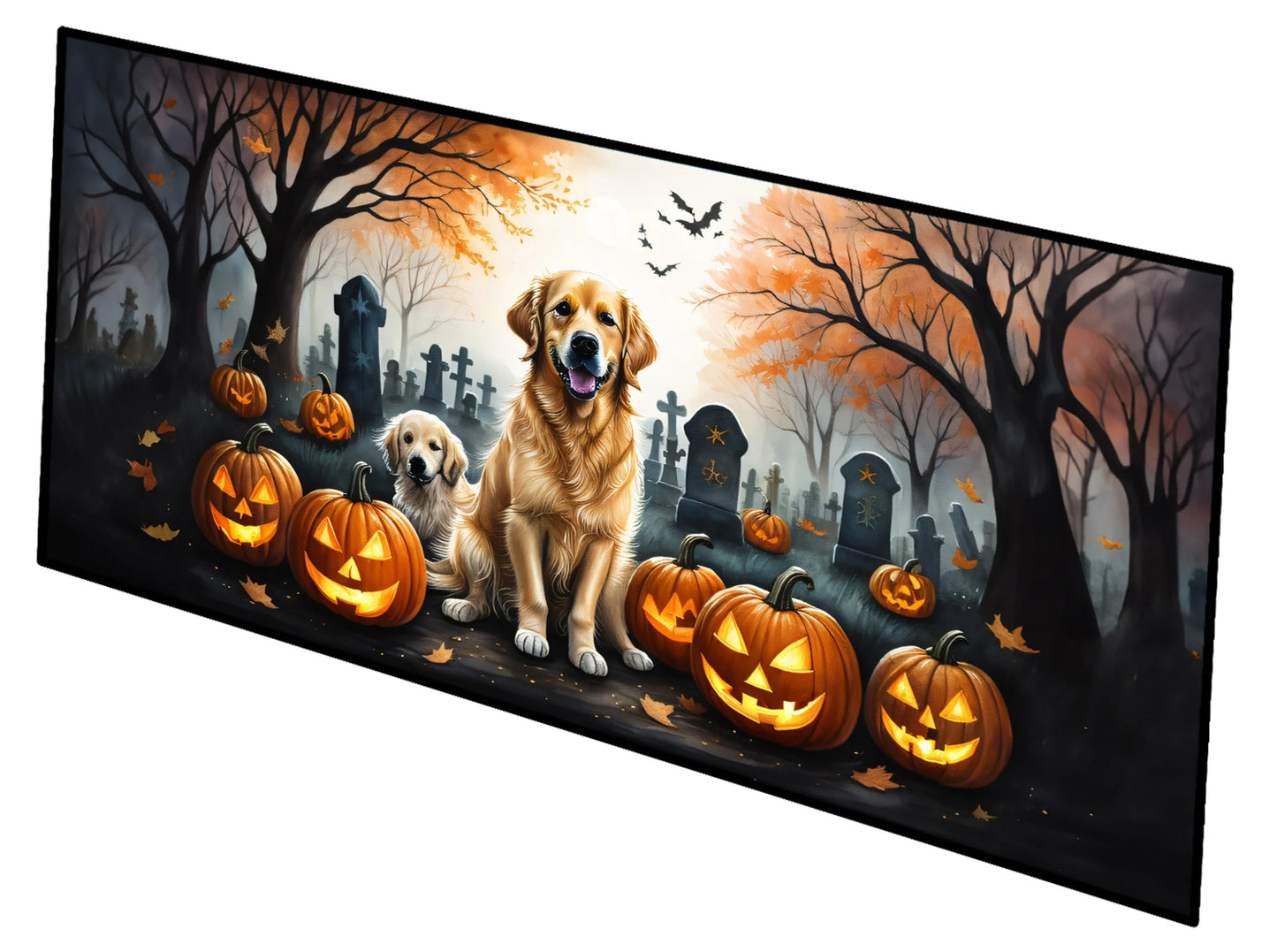 Spooky Halloween Runner Mat 28x58 - Size: 28HX58W | Pack Of: 1 | Collection name: Spooky halloween