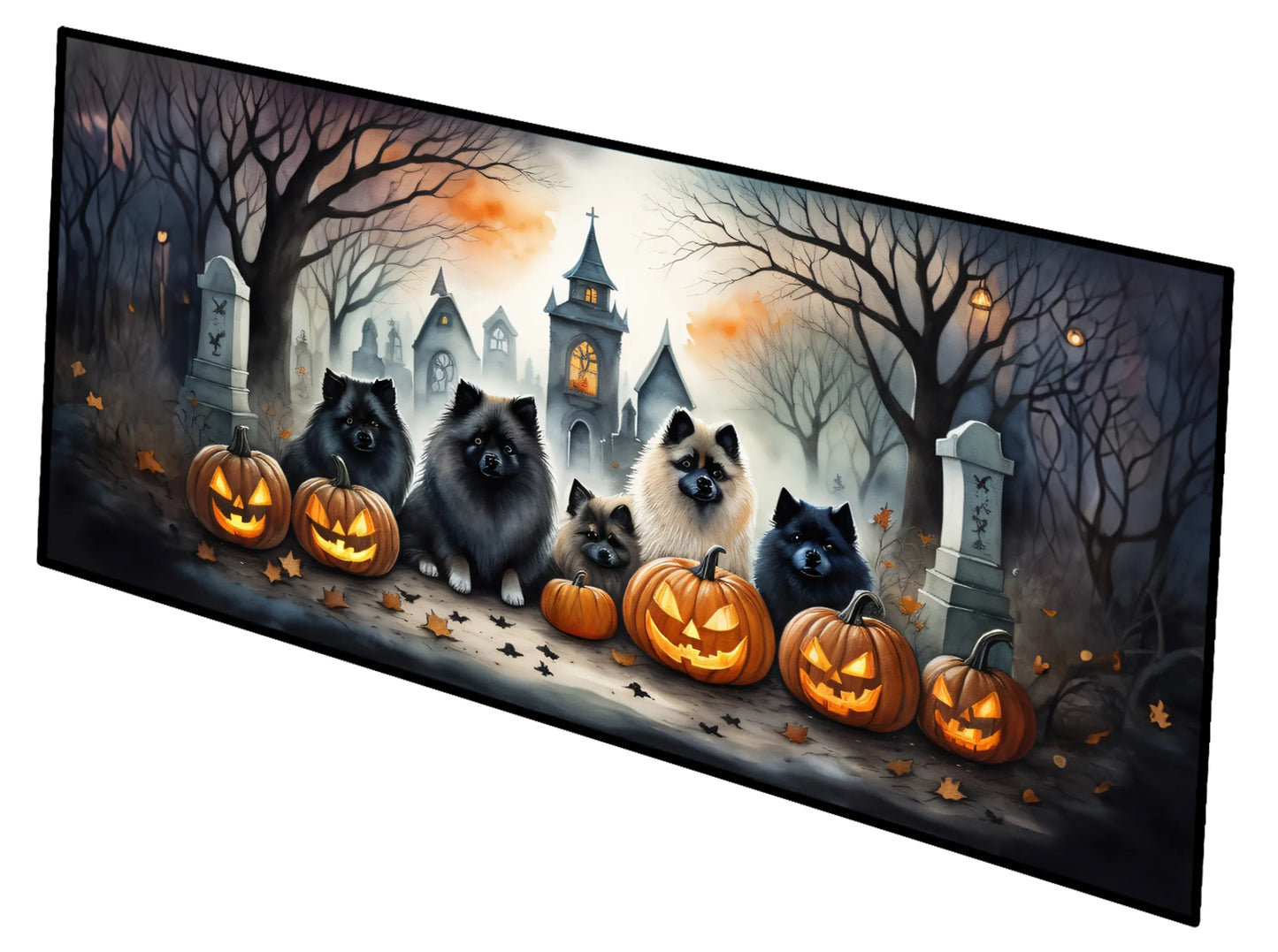 Spooky Halloween Runner Mat 28x58 - Size: 28HX58W | Pack Of: 1 | Collection name: Spooky halloween