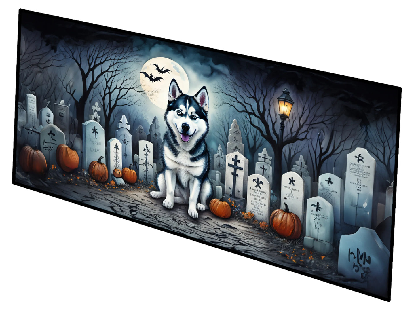 Spooky Halloween Runner Mat 28x58 - Size: 28HX58W | Pack Of: 1 | Collection name: Spooky halloween