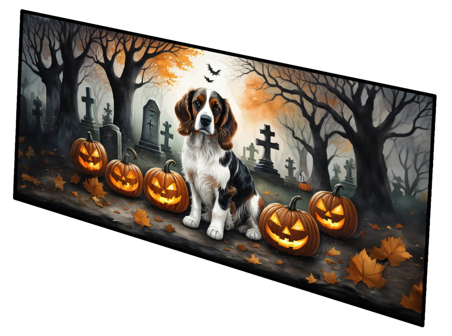 Spooky Halloween Runner Mat 28x58 - Size: 28HX58W | Pack Of: 1 | Collection name: Spooky halloween