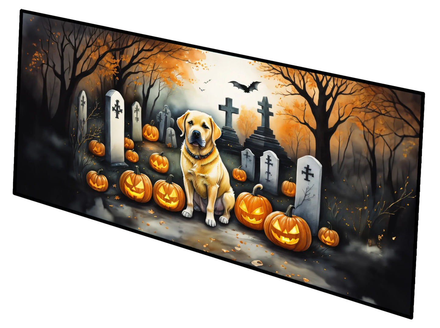 Spooky Halloween Runner Mat 28x58 - Size: 28HX58W | Pack Of: 1 | Collection name: Spooky halloween