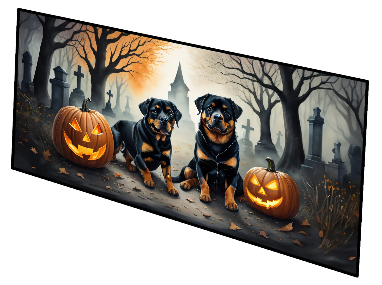 Spooky Halloween Runner Mat 28x58 - Size: 28HX58W | Pack Of: 1 | Collection name: Spooky halloween