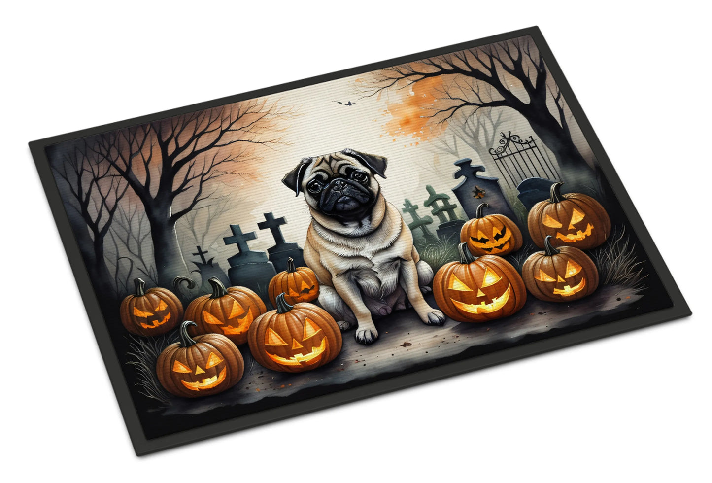 Spooky Halloween Doormat - Pack Of: 1 | Collection name: Spooky halloween