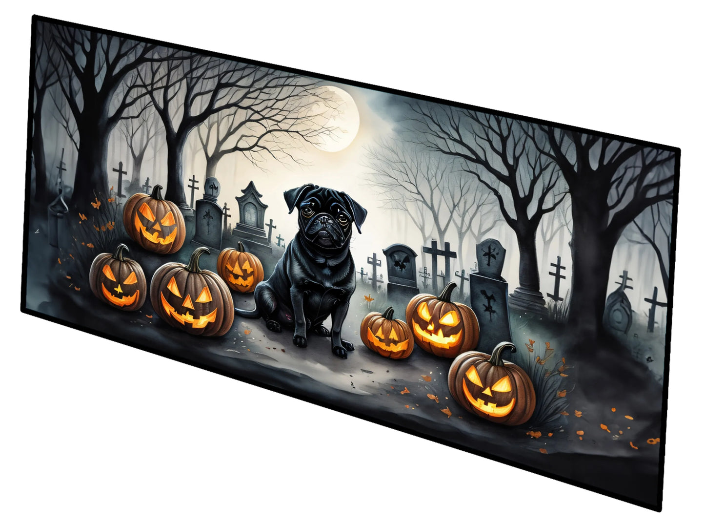 Spooky Halloween Runner Mat 28x58 - Size: 28HX58W | Pack Of: 1 | Collection name: Spooky halloween