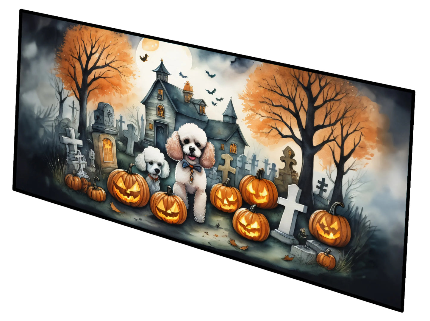 Spooky Halloween Runner Mat 28x58 - Size: 28HX58W | Pack Of: 1 | Collection name: Spooky halloween
