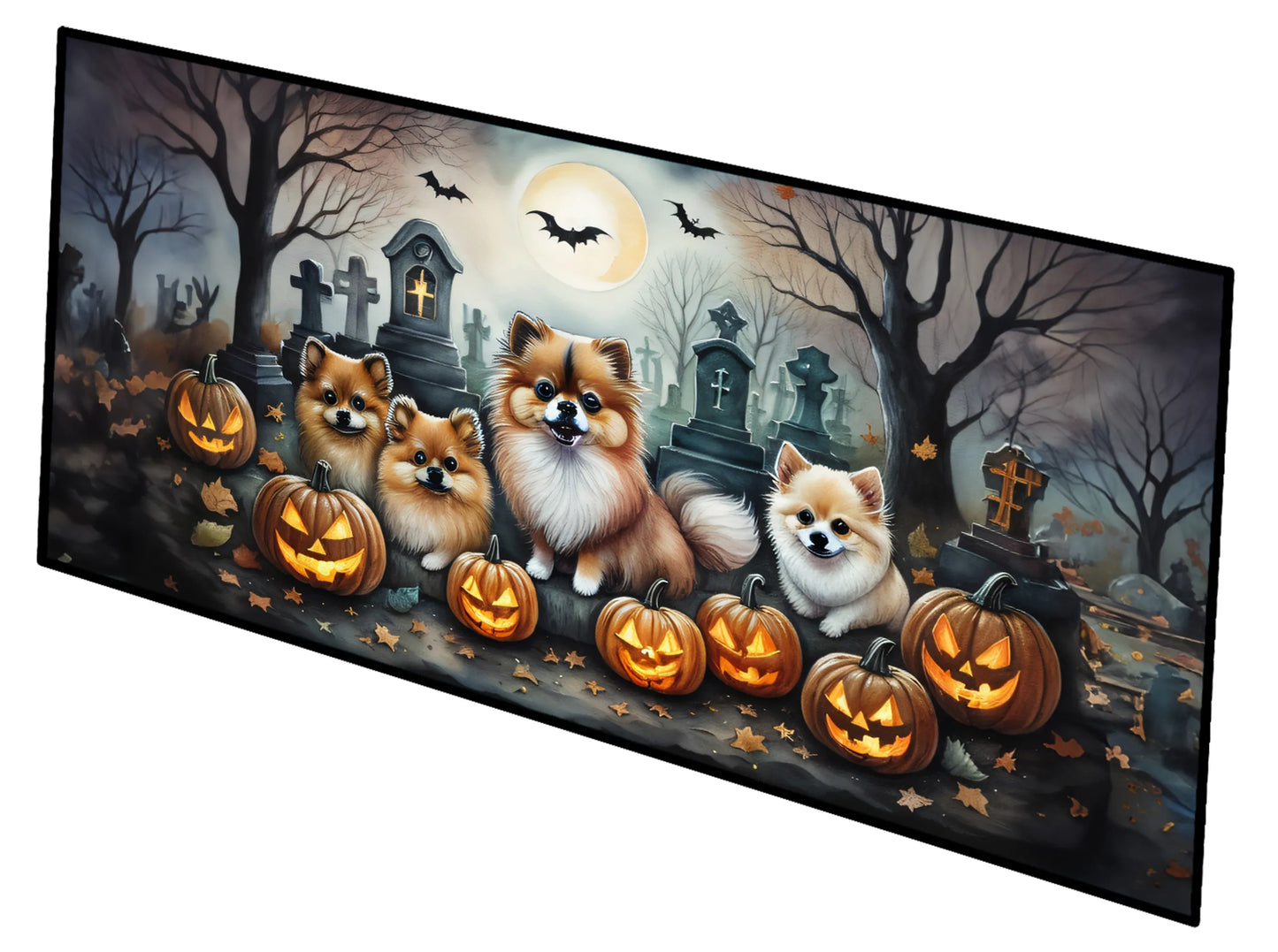 Spooky Halloween Runner Mat 28x58 - Size: 28HX58W | Pack Of: 1 | Collection name: Spooky halloween