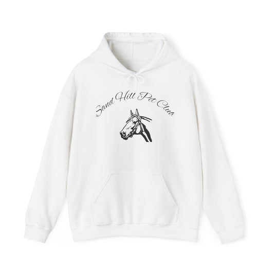 Equestrian Art Hoodie, Cozy Horse Sweatshirt for Animal Lovers, Perfect Gift for Riders, Farm Life Apparel, Casual Wear